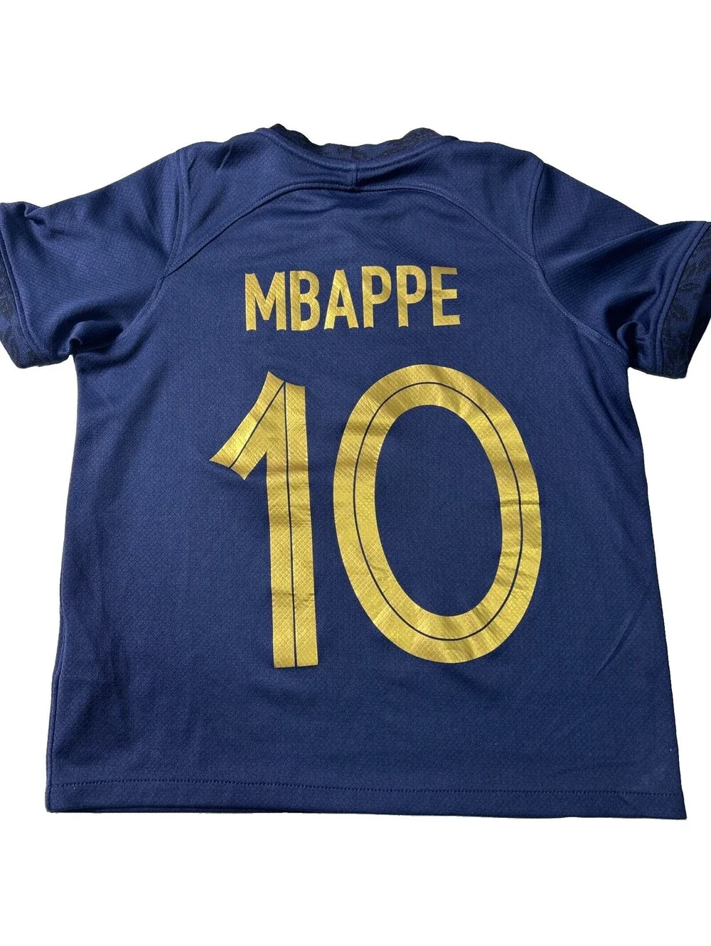Nike France Home Mini Kit 2022-2023 Child Unisex Size M T Shirts
